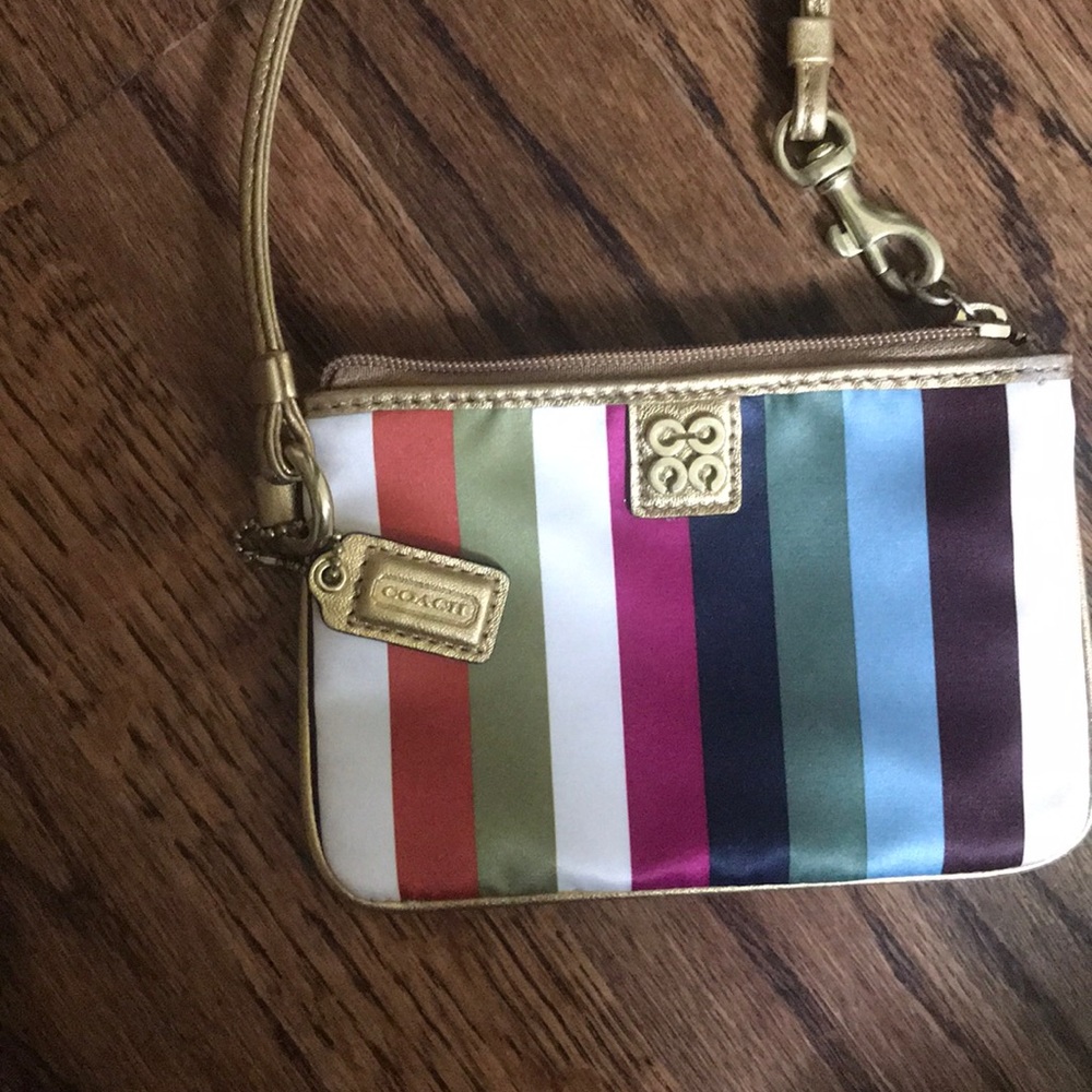 Coach mini wallet